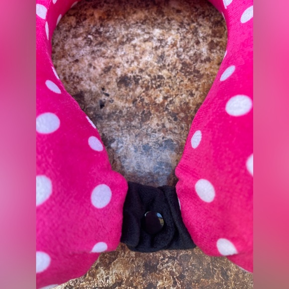Disney Minnie Mouse Polkadot Neck Pillow - Picture 4 of 7